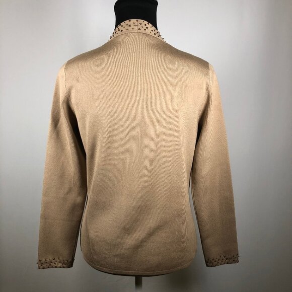 ✨ Reba Collection Silk-Blend Beaded Twin Set – Timeless, Refined & Elegant - Picture 5 of 15